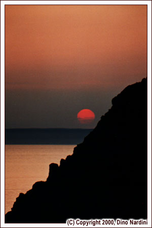 Sunset, Big Bald Rock Cove, Cape Chignecto