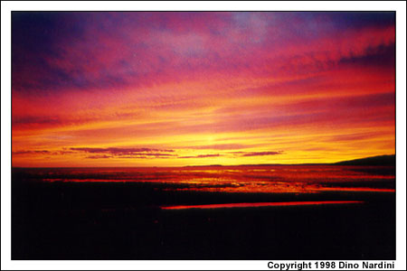 Sunset over Scotts Bay